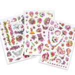 100 Temporary Tattoos - Nebulous Stars