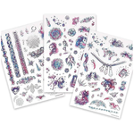 100 Temporary Tattoos - Nebulous Stars