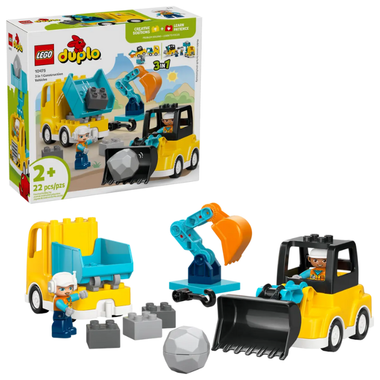 10475 Duplo - 3 in 1 Construction Vehicles