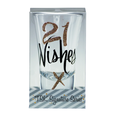 21 Wishes Shot Glass