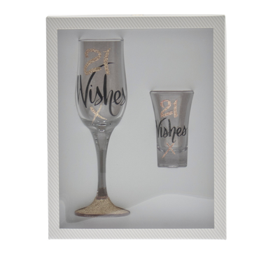 21 Wishes Shot and Flute