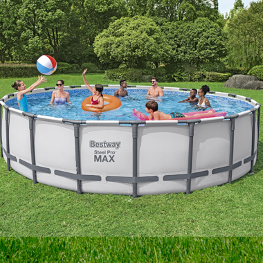Bestway Steel Pro MAX Round Frame Pool Set - 4.88m x 1.22m