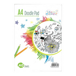 A4 Doodle Pad 40pg 80gsm