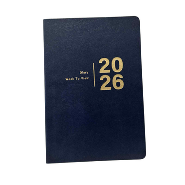 A5 Weekly Soft Cover Blue