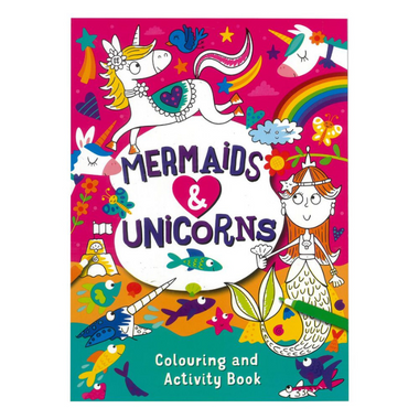 Activity & Coloring Book Mermaid/Unicorns