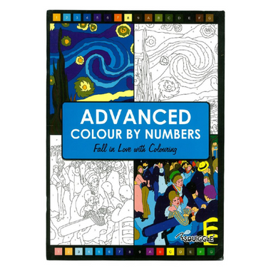 Advanced Colour by Number A4