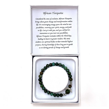 African Turquoise Bracelet