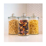 Agee Glass Storage Jar with Glass Lid 650ml