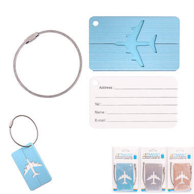 Aluminium Luggage Tag