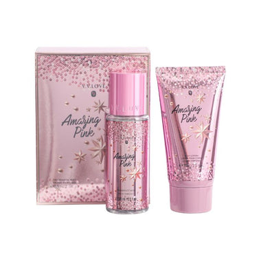 Amazing Pink 2pc Set - Body Mist & Lotion