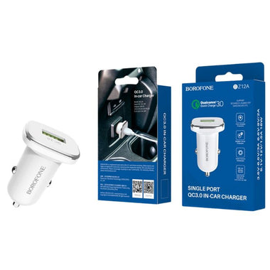 BZ12A Lasting Power Single Port QC3.0 In-Car Charger