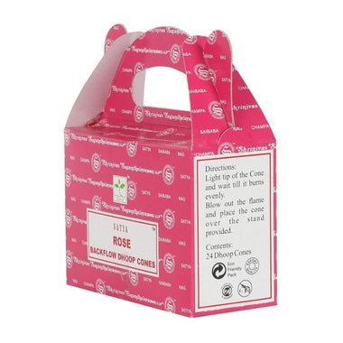 Satya Rose Backflow Cones