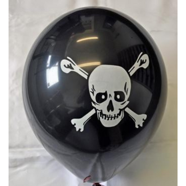 Balloons Helium Grade Black Pirate