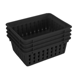Basket Set Small - White-Teal-Black 4pc