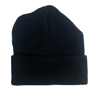 Beanie 100% Acrylic Hat 60g - Black