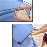 Bestway Beach Dome 4 Tent with SwiftClick Setup - (1.07m+1.27m) x 2.40m x 1.25m