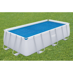 Bestway Flowclear 4.04 or 4.12m x 2.01m Solar Pool Cover (Actual Size 3.75x1.75m)