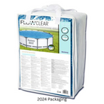 Bestway Flowclear 4.88 or 4.57m Round Solar Pool Cover (Actual Size 4.62m)