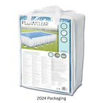 Bestway Flowclear 6.40 x 2.74m or 7.32m x 3.66m Solar Pool Cover (Actual Size 6.89 x 3.36m)