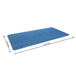 Bestway Flowclear 6.40 x 2.74m or 7.32m x 3.66m Solar Pool Cover (Actual Size 6.89 x 3.36m)