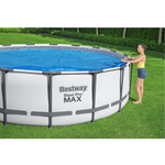Bestway Flowclear Round Solar Pool Cover 5.49m (Actual Size 5.21m)