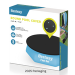 Bestway Round Debris Pool Cover 2.44m