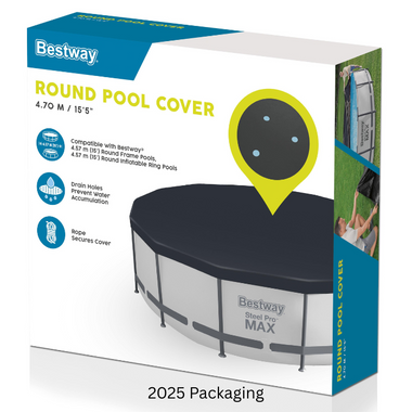 Bestway Round Debris Pool Cover 4.57m