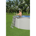 Bestway Safety Flip & Lock Pool Ladder 1.22m