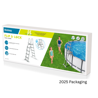 Bestway Safety Flip & Lock Pool Ladder 1.32m