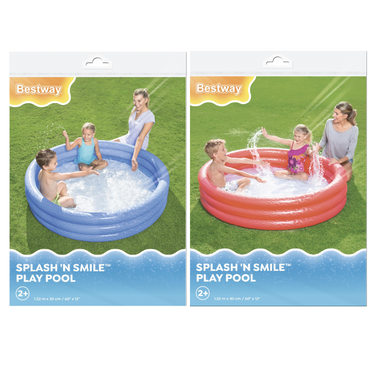 Bestway Splash 'n Smile Play Pool - 1.52m x H30cm