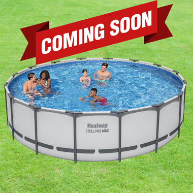 *COMING SOON* Bestway Steel Pro MAX Round Frame Pool Set - 4.88m x 1.22m