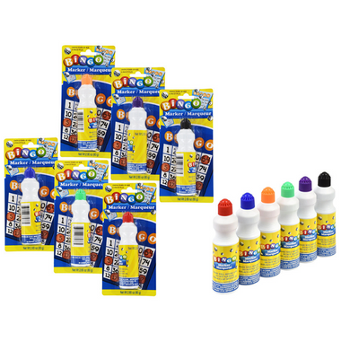 Bingo Marker Assorted Colors 80g