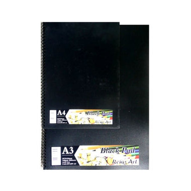 Black Pad A6 - 30 Sheets