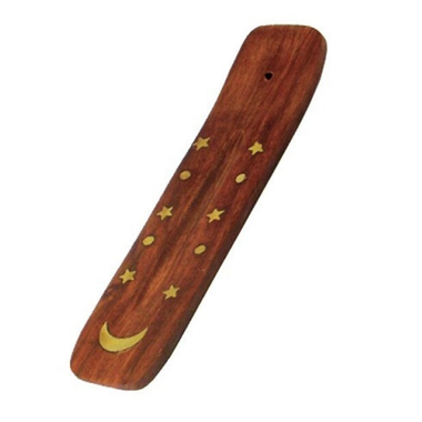 Brass Inlay Incense Burner 6in