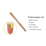 Bright Colour Paper A2 10 Sheets