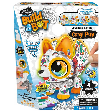 Build A Bot - Colour & Create Corgi Pup