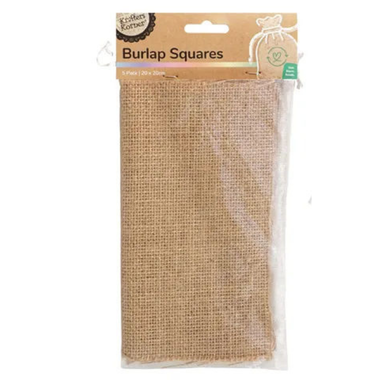 Burlap Squares 20 x 20m 5pk
