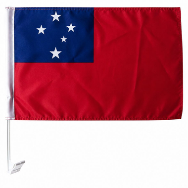 Car Flag Samoa