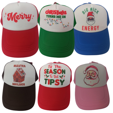 Christmas Trucker Hat