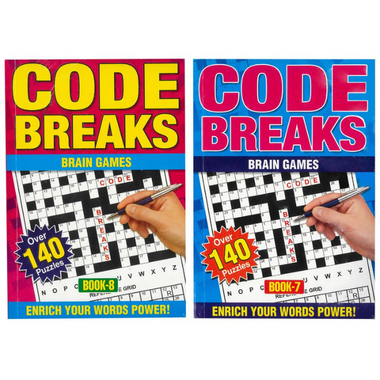 Code Breakers Puzzle Book A5 160p