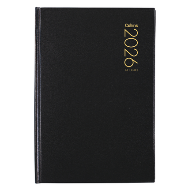 Collins Diary A51 Black - Even Year