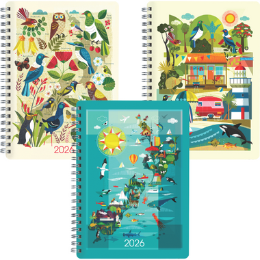 Collins Diary A63 Kiwi Vibe