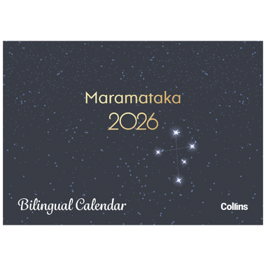 Collins Wall Calendar A4 NZ Bilingual