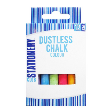 Coloured Chalk 12pc