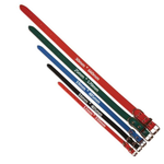 Coloured Leather Collar 30 x 660mm Red