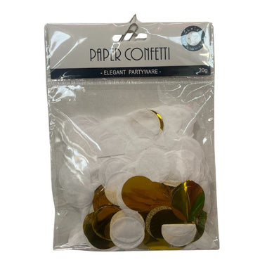 Confetti Gold Round