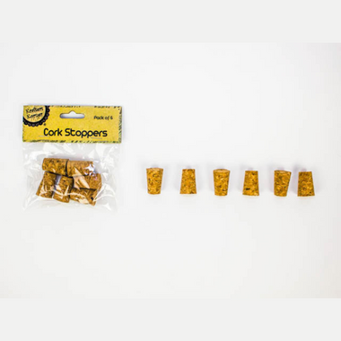 Cork Stoppers 6pc