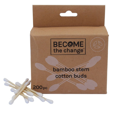 Cotton Tips with Bamboo Stem 200pc