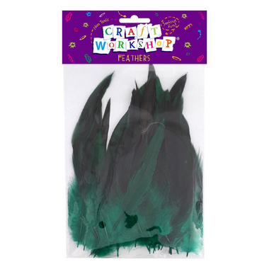 Craft - Feathers Green-Black