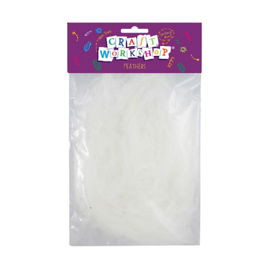 Craft - Feathers White Short 12g